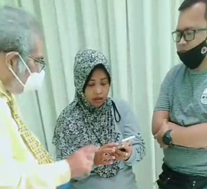 Komnas Perlindungan Anak Arist Merdeka Sirait Sambangi Bayi 18 Bulan Diduga Korban Salah Prosedur Pelayanan Rumah Sakit