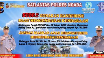 Polres Ngada :  Orang Tua Stop Beri Anak Bawah Umur Kemudikan Kendaraan