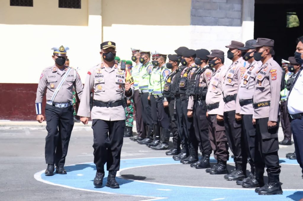 Gelar Pasukan Operasi Zebra Turangga 2022, Ini Penegasan Kapolres Ngada