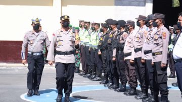 Gelar Pasukan Operasi Zebra Turangga 2022, Ini Penegasan Kapolres Ngada