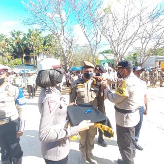 Kapolres Sabu Raijua Pimpin Apel Galar Pasukan Operasi Zebra 2022