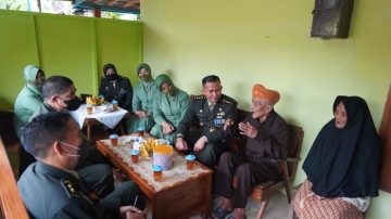 Bak Anak Sayang Orang Tua, Prajurit Wijayakusuma Anjangsana Veteran dan Warakawuri