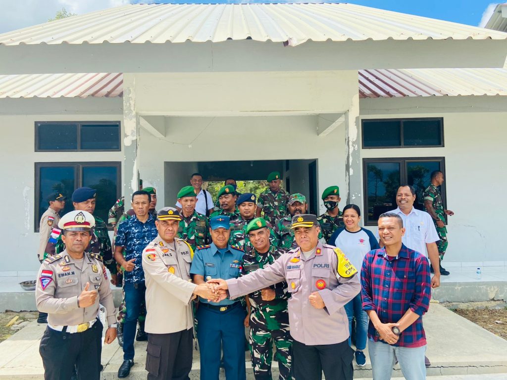 Tingkatkan Sinergitas dan Solidaritas, Kapolres Sabu Raijua Sampaikan Ucapan Selamat HUT TNI ke 77