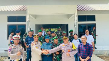 Tingkatkan Sinergitas dan Solidaritas,  Kapolres Sabu Raijua Sampaikan Ucapan Selamat HUT TNI ke 77