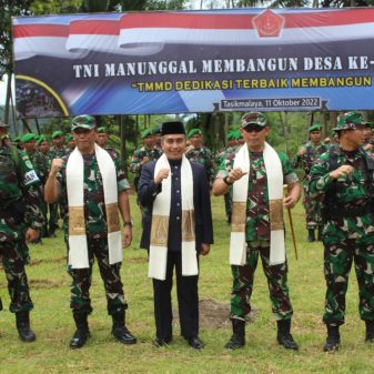 Kodim 0612/Tasikmalaya Gelar pelaksanaan Pembukaan TMMD Ke-115.