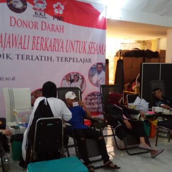 KKI DOJO Rajawali Berulang Tahun Ke-14, Gelar Sosial Donor Darah