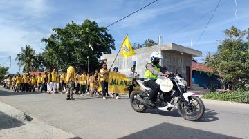 Rayakan HUT Ke-58, Golkar Sabu Raijua Tanam 1000 Pohon Beringin dan Adakan Jalan Santai 