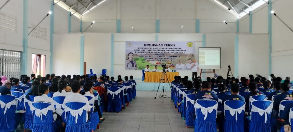 Bimtek Petani Pelaku Usaha Hortikultura Nagekeo, Julie Laiskodat Optimis Potensi Daerah