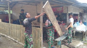 Warga Bidoa Nagekeo Apresiasi Satgas TMMD Kodim 1625 Bangun Pos Kamling