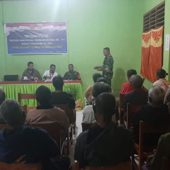 Selain Sasaran Fisik, TMMD-115 Kodim 1625 Gelar Penyuluhan Stunting Dan KB