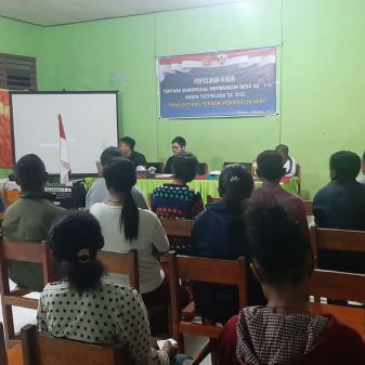 TMMD-115 Kodim 1625, Warga  Bidoa Sambut Hangat Penyuluhan Hukum