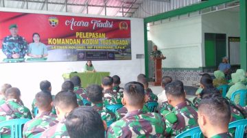Kodim 1625 Ngada NTT Lepas Pisah Dandim Letkol Ferdinan, S.Pd.K