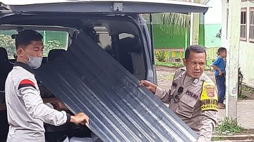 Aksi Nyata Binmas Polres Ngada Dan Bhabinkamtibmas Peduli Pendidikan