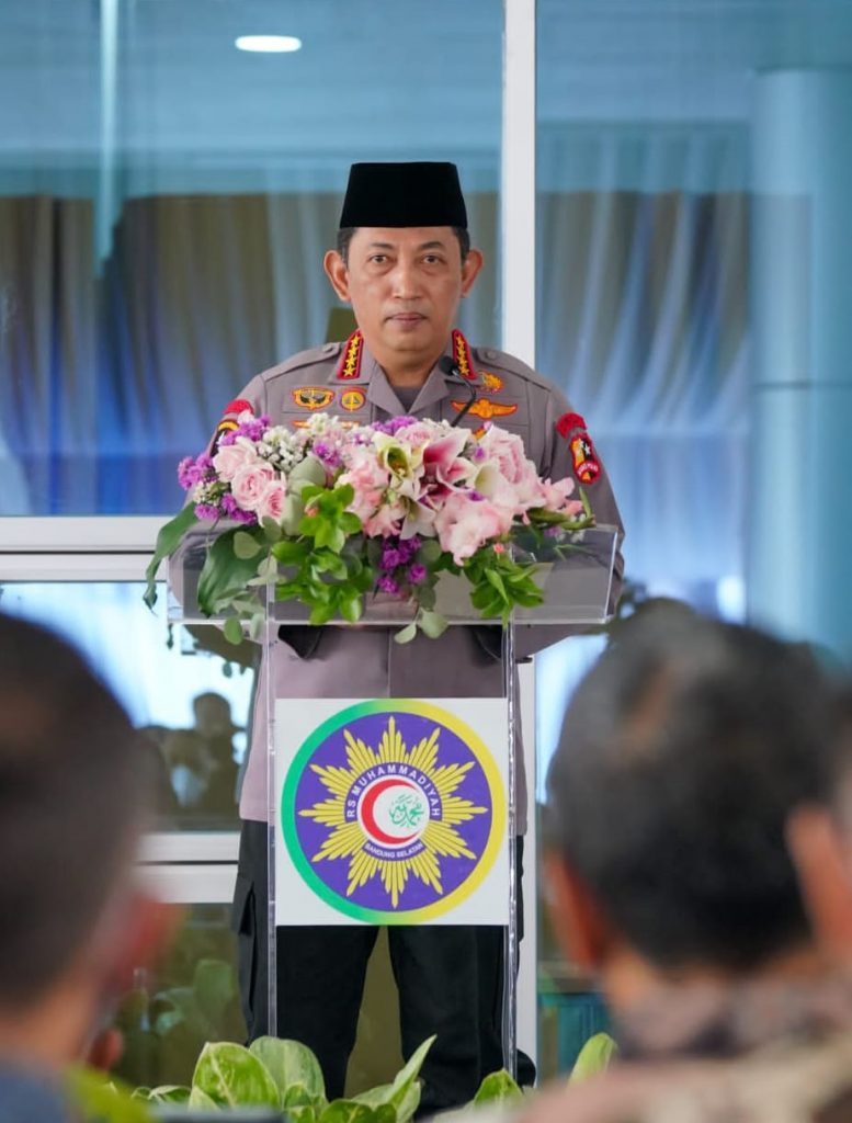 Peresmian RSMBS, Kapolri: Faskes yang Memadai Wujudkan Indonesia Maju 2045