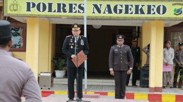 Peringati Hari Pahlawan Nasional 10 November, Ini Pesan Kapolres Nagekeo