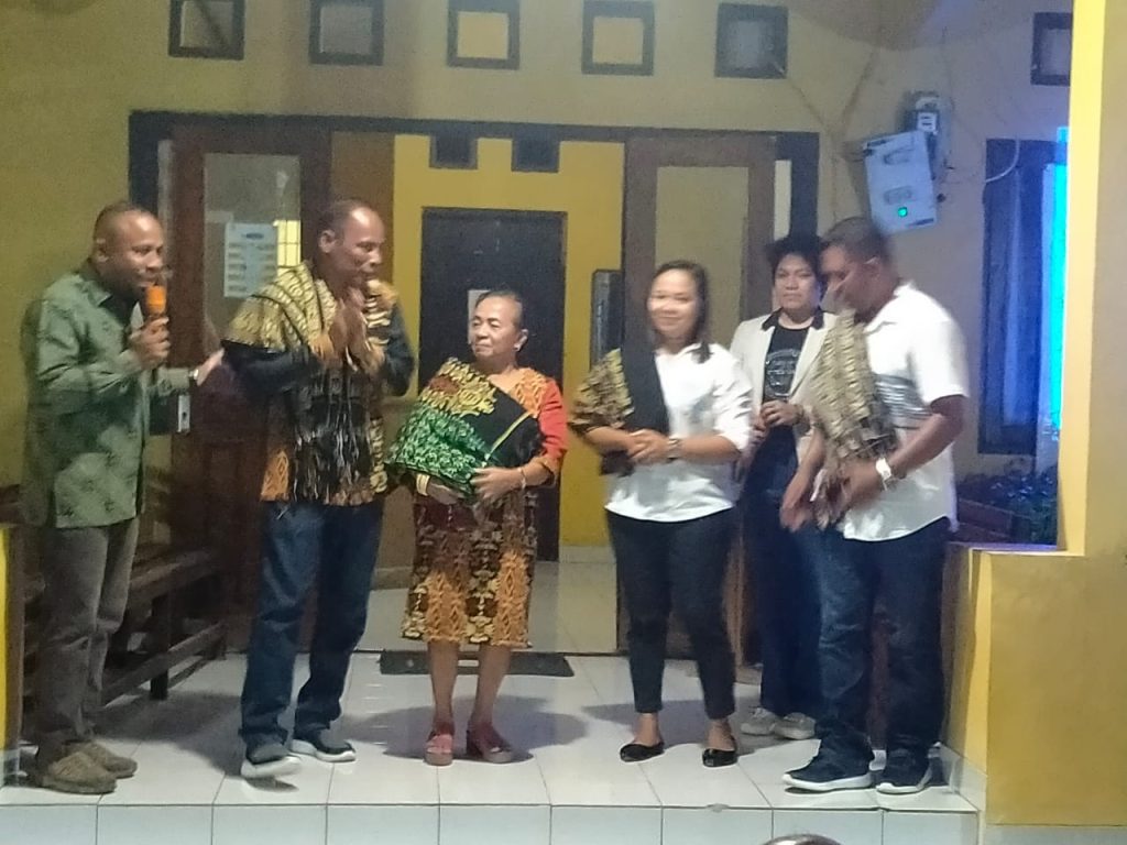 Keluarga Besar Polsek Hawu Mehara Gelar Acara Pisah Sambut Jabatan Kapolsek