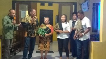 Keluarga Besar Polsek Hawu Mehara Gelar Acara Pisah Sambut Jabatan Kapolsek