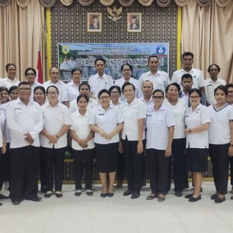 Cegah Korupsi, Dinas PPKO Sabu Raijua Adakan Sosialisasi Pendidikan Anti Korupsi