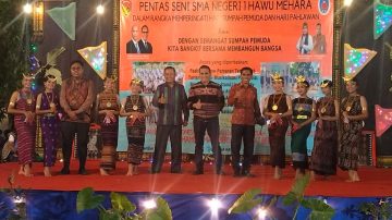 Gali Kreatifitas Murid , SMA Negeri 1 Hawu Mehara Adakan Pensi
