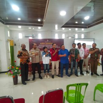 KPUD Sabu Raijua Adakan Rakor Persiapan Penataan Dapil Dan Alokasi Kursi Anggota DPRD