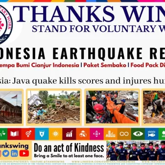 Organisasi Maharaja di Bangladesh, Galang Bantuan Bencana Cianjur