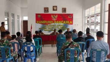 Gelorakan Semangat Kebangsaan, Koramil 1604-08/Sabu Raijua Adakan Pencanangan Kampung Pancasila