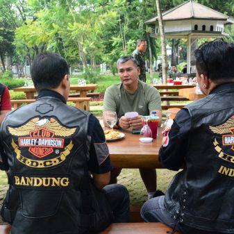 Pangdam III/SLW Terima Audiensi Ketua Harley-Davidson Club Indonesia (HDCI) Bandung