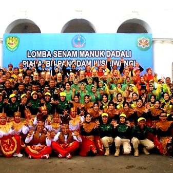 Hubdam III/SLW Gelar Lomba Senam Manuk Dadali, Perebutkan Piala Ketua Persit Kartika Chandra Kirana Daerah III/SLW