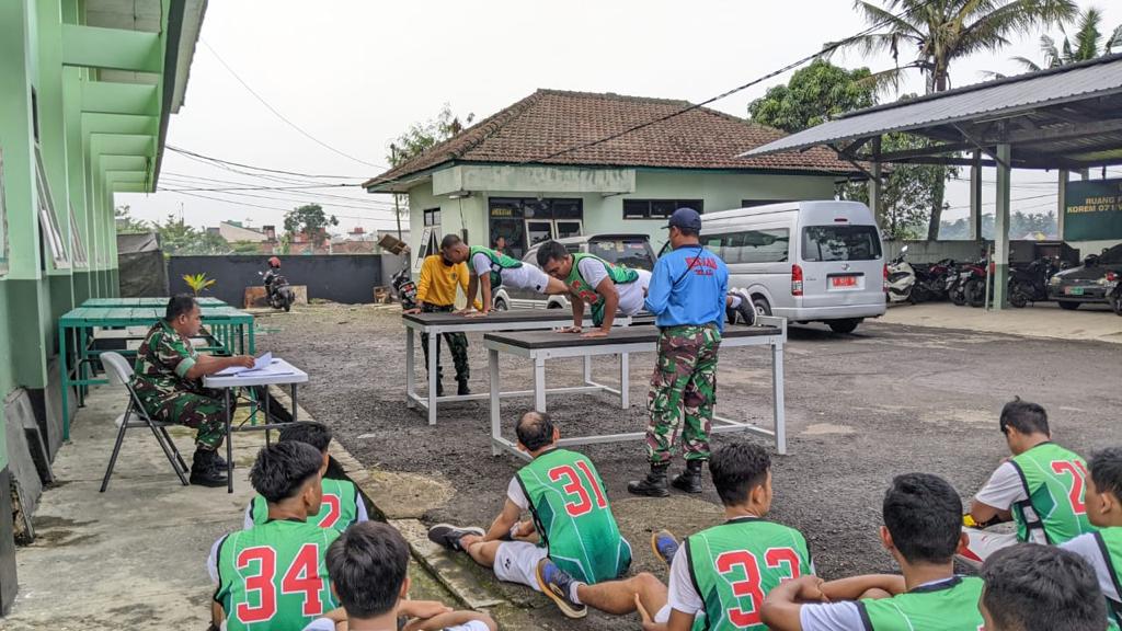 100 Calon Pa PK Korem 071/Wijayakusuma Uji Garjas