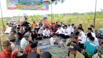 Pemdes Legok Gelar Sedekah Bumi dengan Doa Bersama