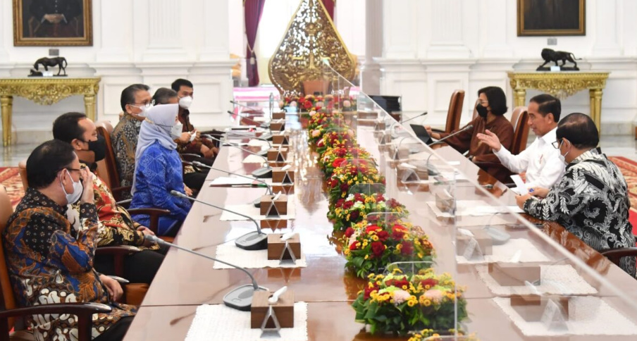 Presiden Jokowi Terima IHPS I Tahun 2022 Dari BPK