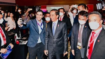 Di Luar Agenda Resmi, Presiden Jokowi Mendadak Tinjau Media Center G20