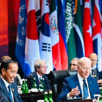 Presiden Jokowi : Tiga Hal Penting PGII Dukung Pembangunan Infrastruktur Negara Berkembang