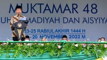 Presiden Apresiasi Peran Muhammadiyah Dorong Peningkatan Mutu SDM Hadapi Kompetisi Global