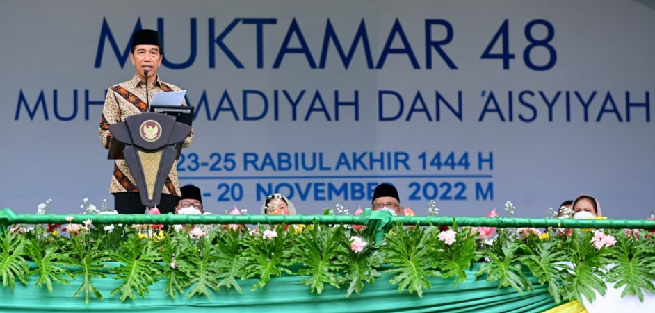 Presiden Apresiasi Peran Muhammadiyah Dorong Peningkatan Mutu SDM Hadapi Kompetisi Global