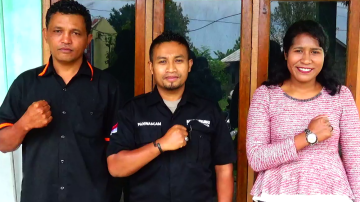 Usai Dilantik Panwascam Golewa Bersinergi Dengan Kecamatan Dan Seluruh Desa Di Golewa