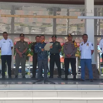 Kodim 1625 Ngada Apel Pengecekan Pasukan Dan Distribusi Logistik Pilkades Serentak 2022