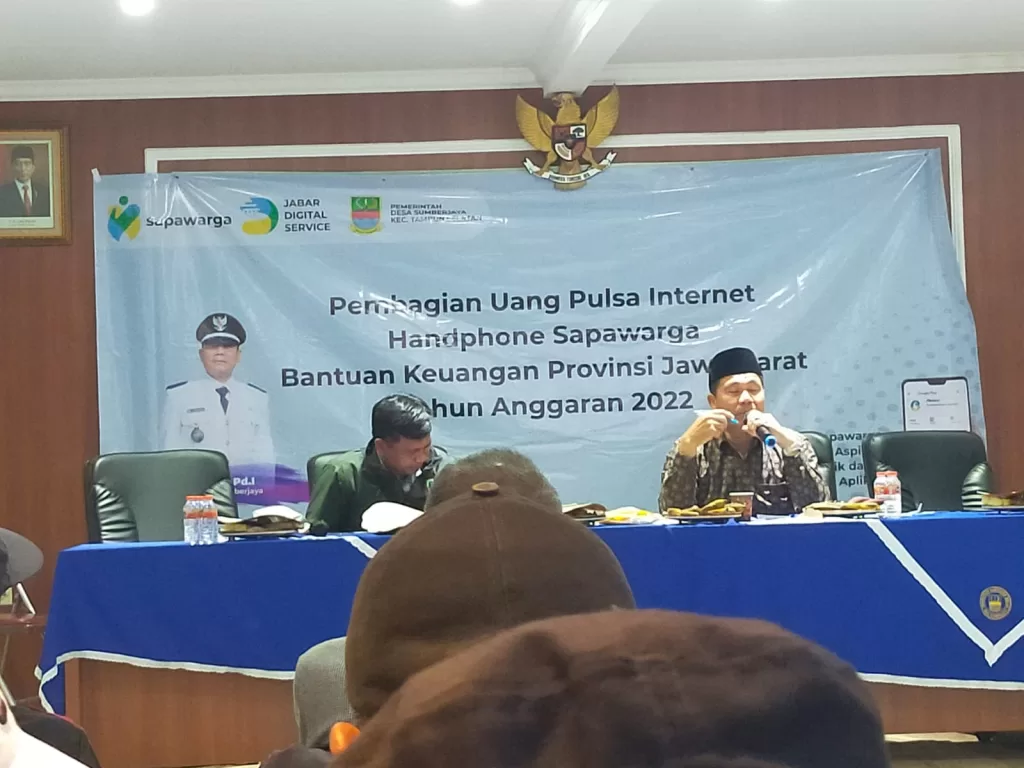 Giat Sapa Warga di Desa Sumberjaya, Di hadiri ketua RW Se-desa Sumber Jaya