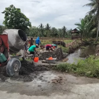 Infrastruktur Irigasi Tampa Informasi Papan Proyek, Diduga Proyek Siluman