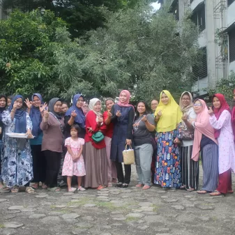 Warga Rusunawa Depok Giat UMKM