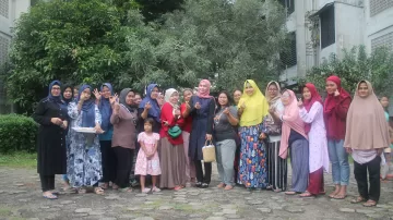 Warga Rusunawa Depok Giat UMKM