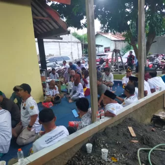 Peresmian Sekretariat PAC Partai Gerindra Tambun Selatan dan Santunan Anak Yatim