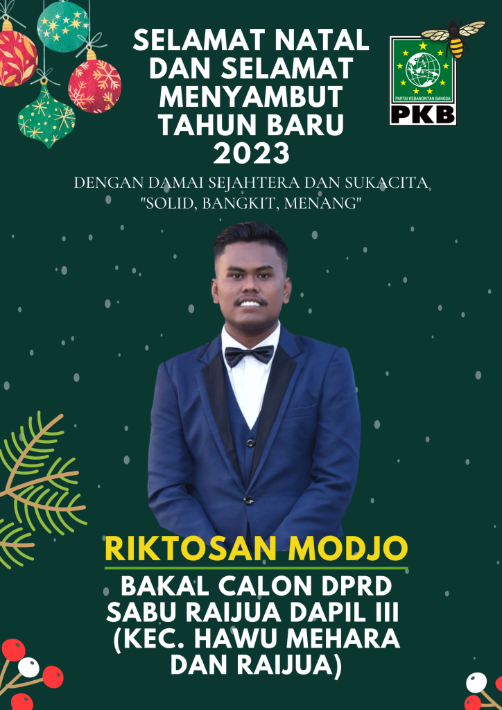 Riktosan Modjo Mengucapkan Selamat Hari Natal dan Tahun Baru 2023