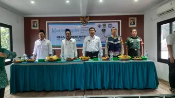 Musrenbang Desa Sumberjaya di buka dengan menampilkan kesenian tari Jaipong
