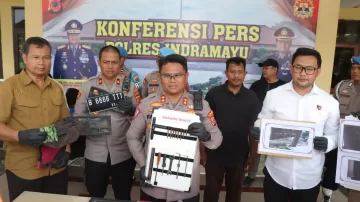 Residivis Pencurian Sepeda Motor di Indramayu Dilumpuhkan Timah Panas