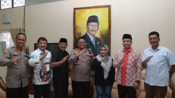 Jalin Sinergitas, Kapolres Indramayu AKBP M. Fahri Siregar Silaturahmi Dengan Ketua DPRD