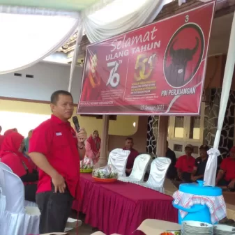 HUT Megawati Dilakukan Di Pengurus Partai Di Lumajang