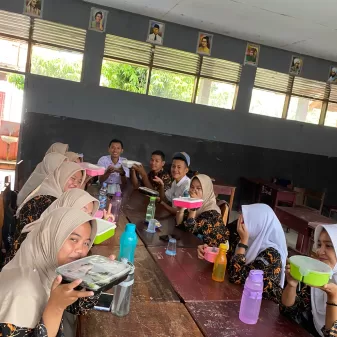 Hari Gizi, SMAN 3 Pinrang Serukan Sarapan Sehat