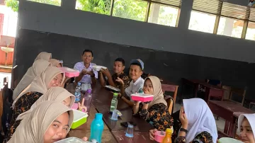 Hari Gizi, SMAN 3 Pinrang Serukan Sarapan Sehat