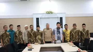 Kunjungan Pengurus DPD Wahdah Islamiah Kabupaten Pinrang, Diterima oleh Bupati Pinrang